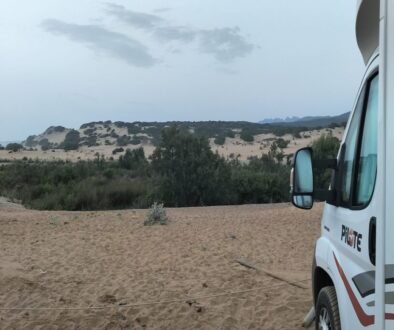 Parking en Spiaggia Piscinas