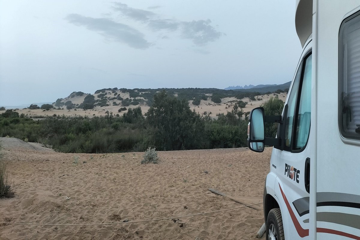 Parking en Spiaggia Piscinas